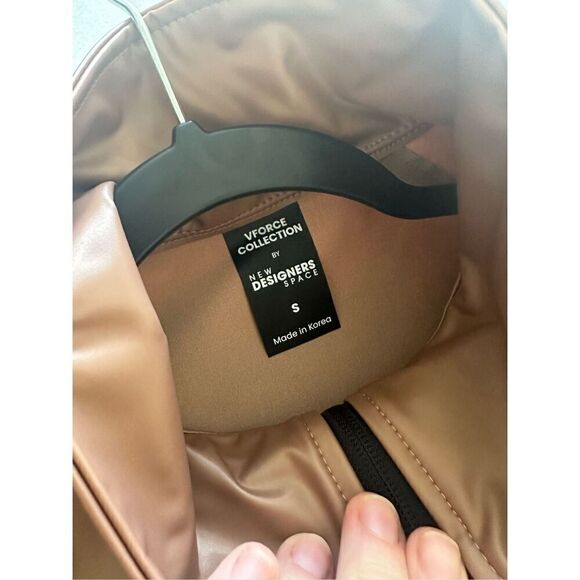 NWT V Force Collection By New Designer Space CLASSIC UTILITY JACKET  COPPER SOLI - Picture 10 of 13